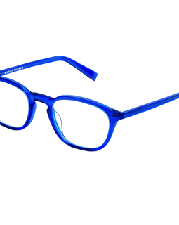 Burroughs Eyeglasses In Marina Blue For Men