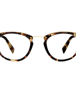 Moriarty Eyeglasses In Burnt Lemon Tortoise For Men