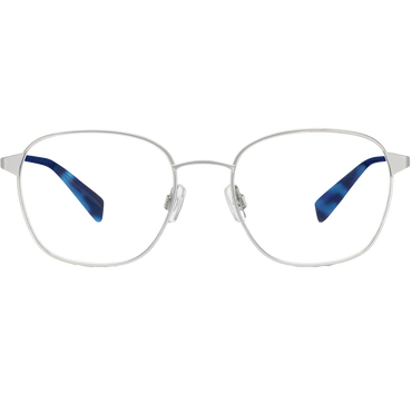 Nesbit Eyeglasses In Jet Silver For Men